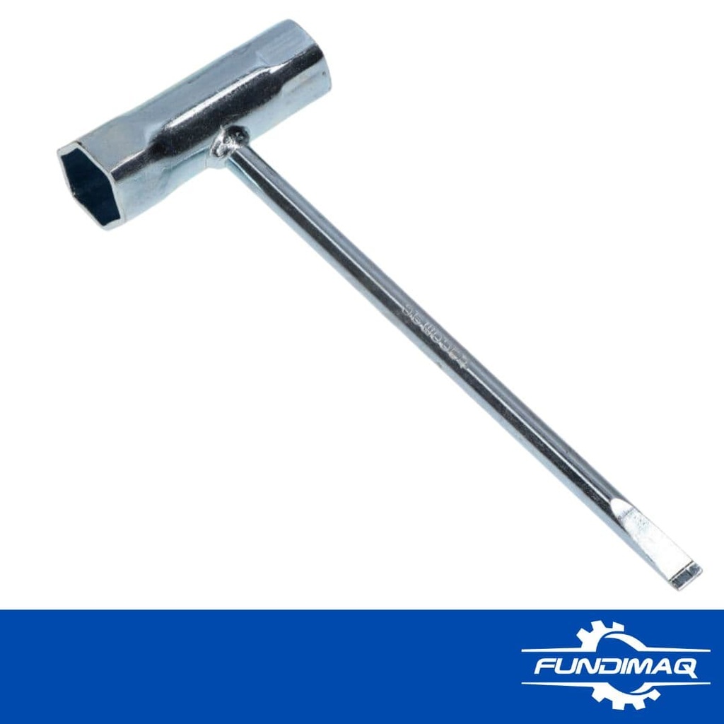 LLAVE DE BUJIA CACHIMBA 13-19 PLANA