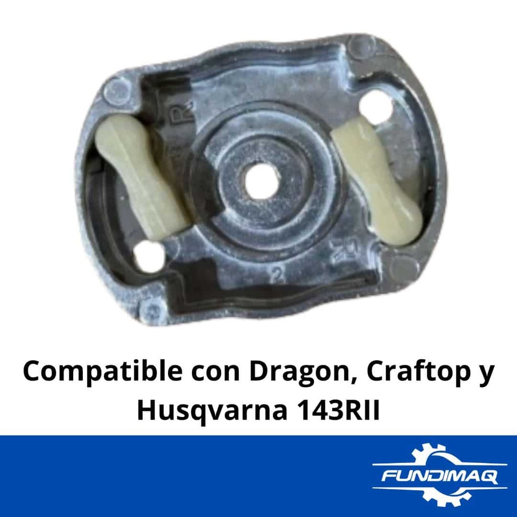 Plato de trinquete con trinquetes de PLASTICO de motoguadaña china compatible con Husqvarna 143RII