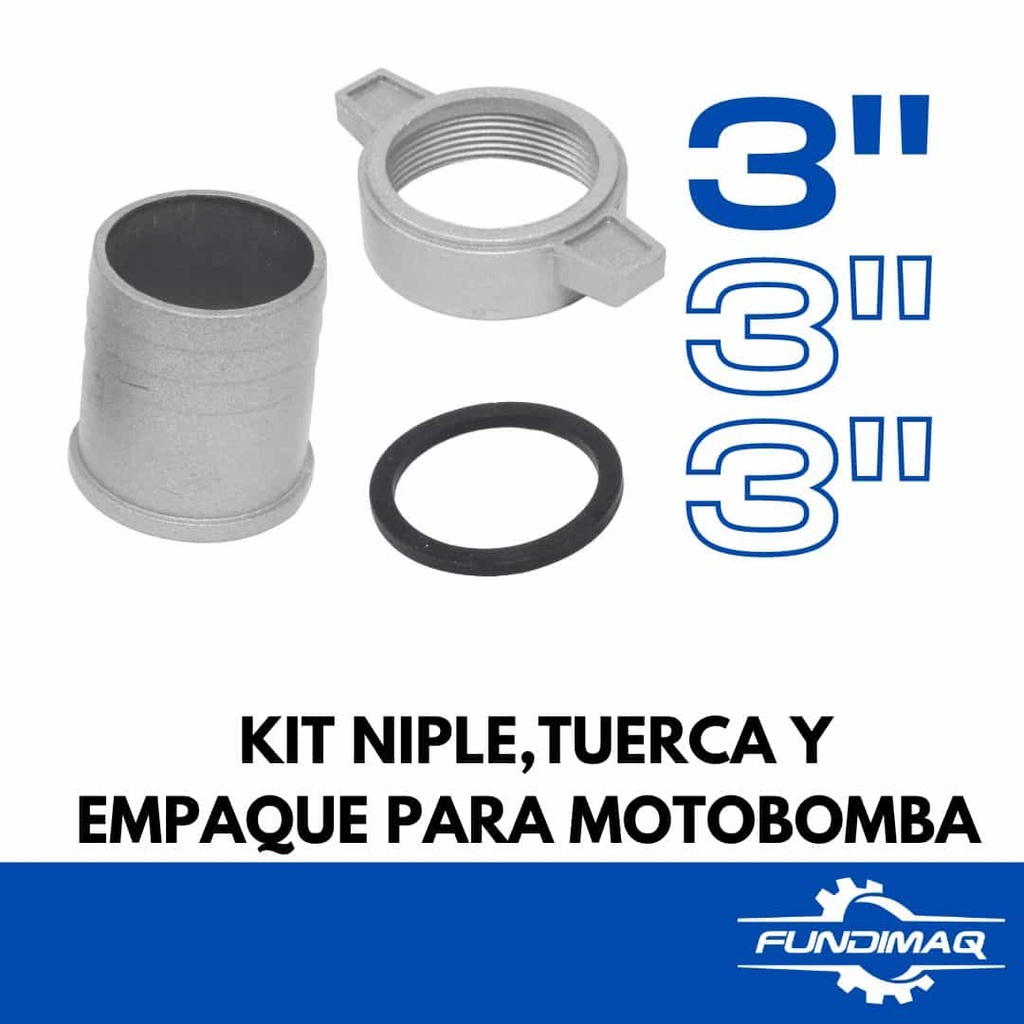 [400788] NIPLE ALUMINIO 3" KITx3PZAS