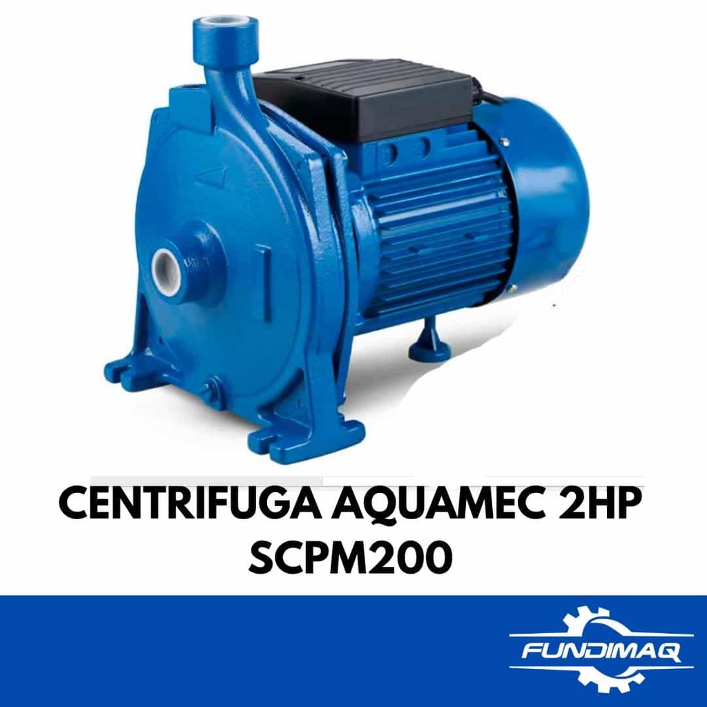 003 ELECTROBOMBA 2HP AQUAMEC SCPM200 CENTRIFUGA