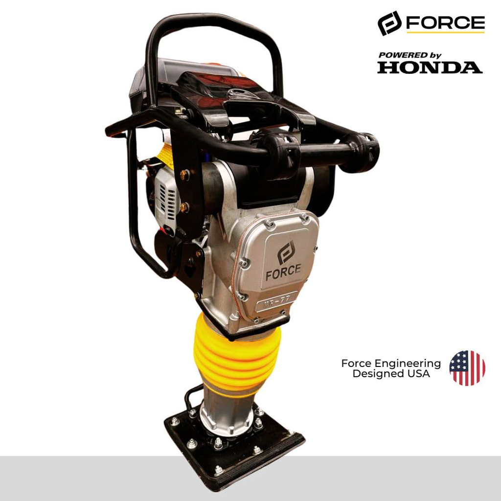 VIBROAPISONADOR 14KN MR77 FORCE MOTOR HONDA GXR120 4HP RAMMER