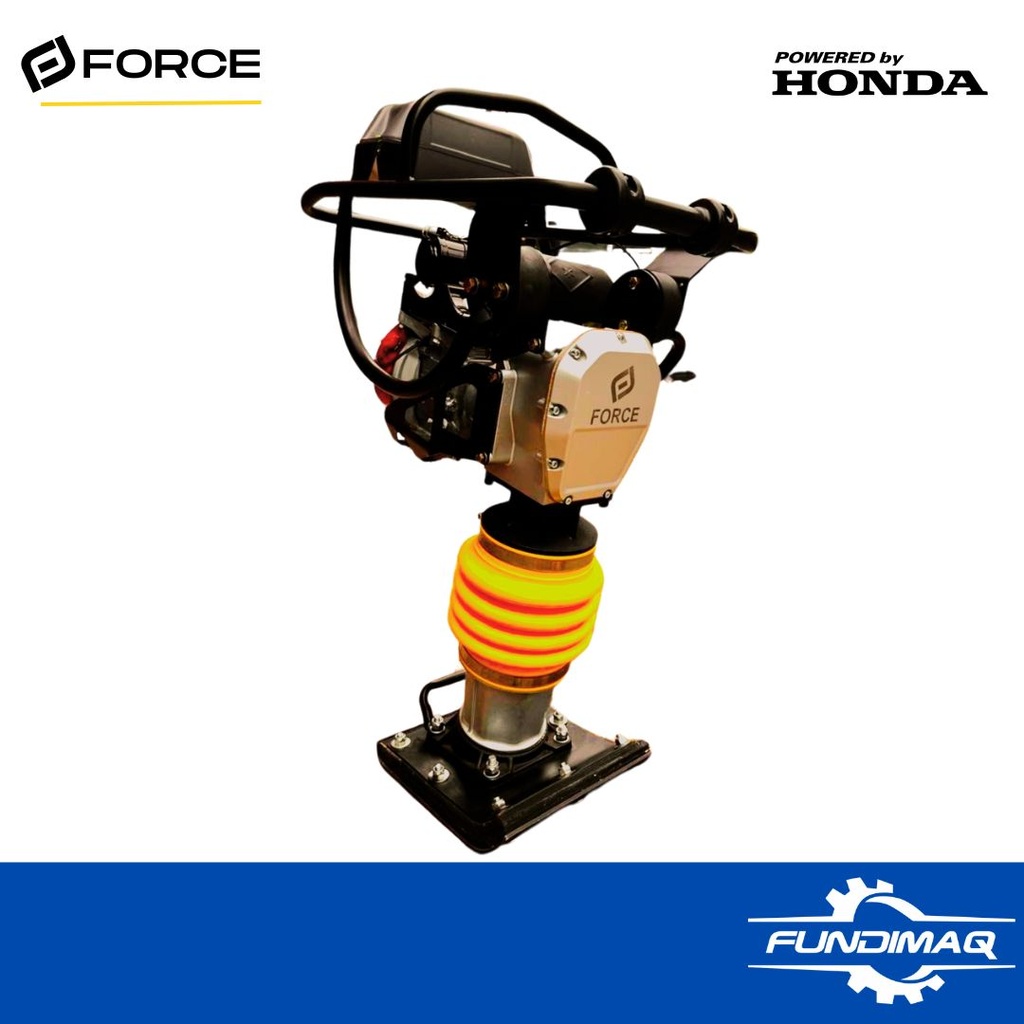 VIBROAPISONADOR 15KN RM80H FORCE MOTOR HONDA GX160 5.5HP SIN TAPA