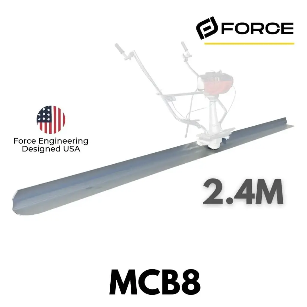 [MCB8] HOJA PARA REGLA VIBRATORIA 2.4M 8ft FORCE MCB8