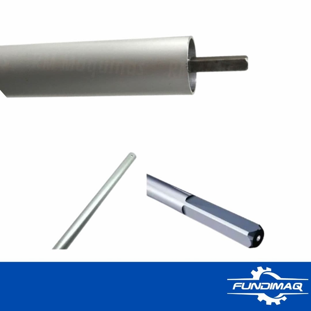 TUBO CON EJE RECTO 9T 28mm x 1545mm