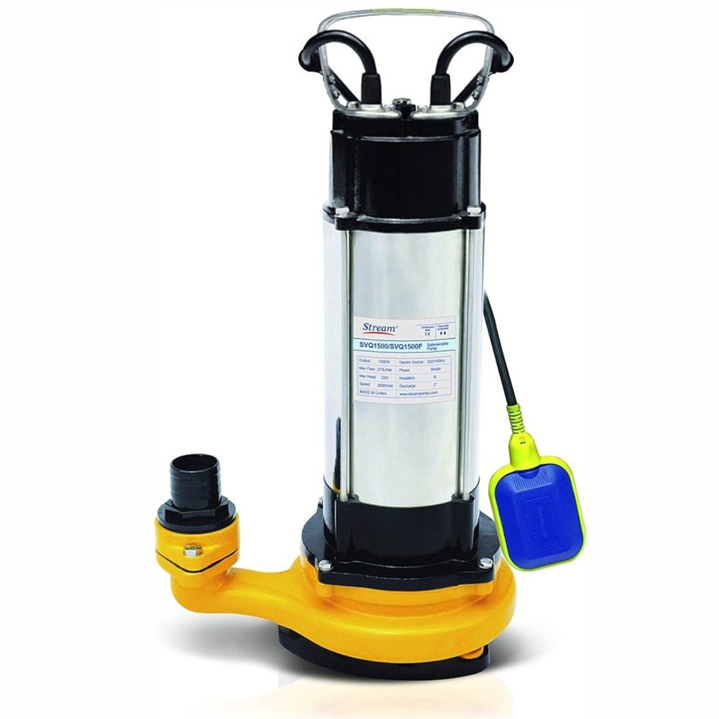 SUMERGIBLE 2HP 2" SVQ1500F AQUAMEC ELECTROBOMBA