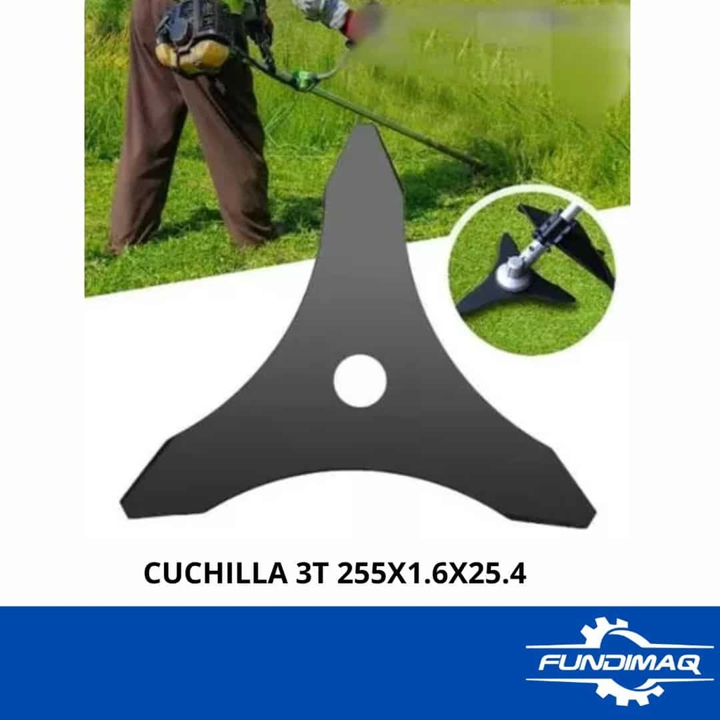 CUCHILLA 3T 255X1.6X25.4