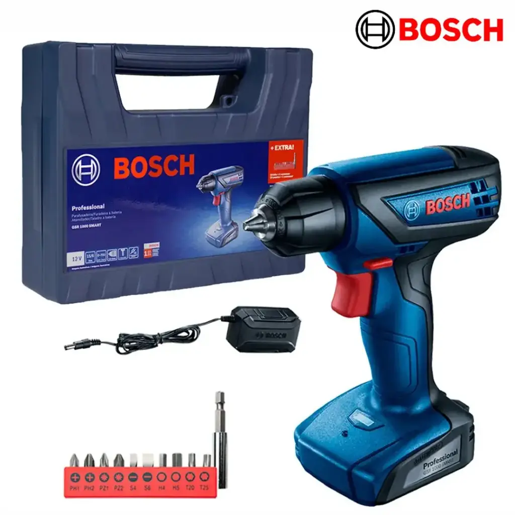 TALADRO ATORNILLADOR INALAMBRICO 10.8V BOSCH GSR1000 SMART