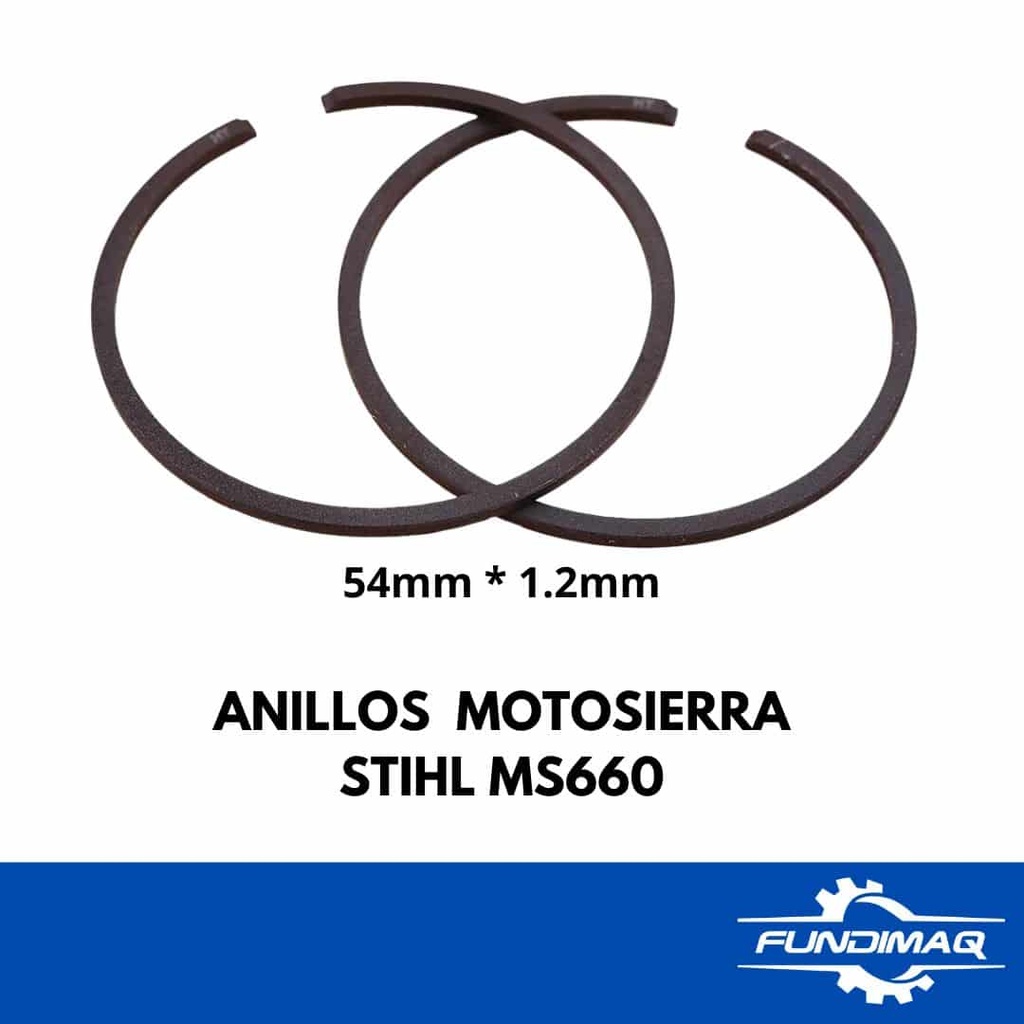 KIT ANILLOS MS660 54mm*1.2mm