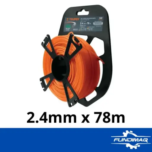 [900155] BLISTER HILO NYLON 2.4MM 78M TRUPER 17609