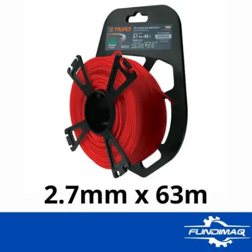 [900156] BLISTER HILO NYLON 2.7MM 63M TRUPER 17610