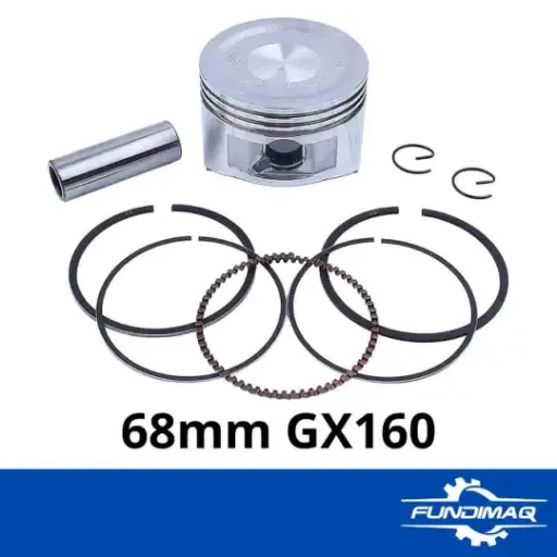 [801212] KIT PISTON ANILLOS 68mm GX160