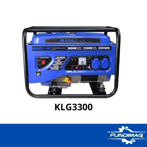 GENERADOR ELECTRICO KLG3300 KAILI 220V 60Hz
