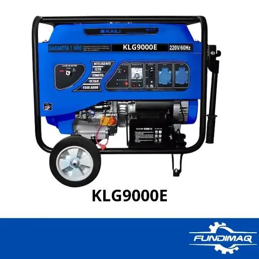 GENERADOR ELECTRICO KLG9000E KAILI 220V 60Hz