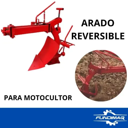 ARADO REVERSIBLE PARA MOTOCULTOR