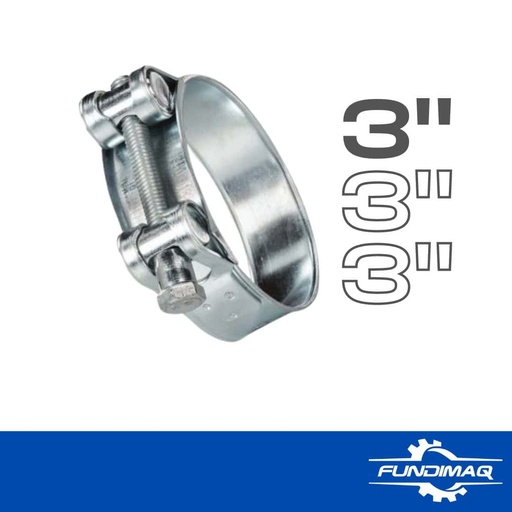[AI38085] ABRAZADERA INDUSTRIAL 3" 80-85 TORINOX STRONGHOSE