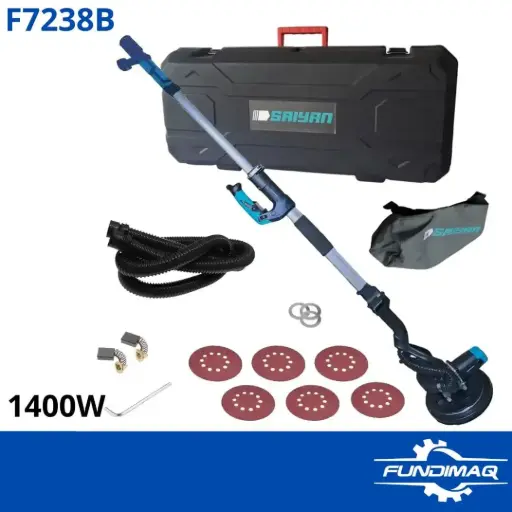 [F7238B] LIJADORA TELESCOPICA DE PARED 1400W SAIYAN F7238B
