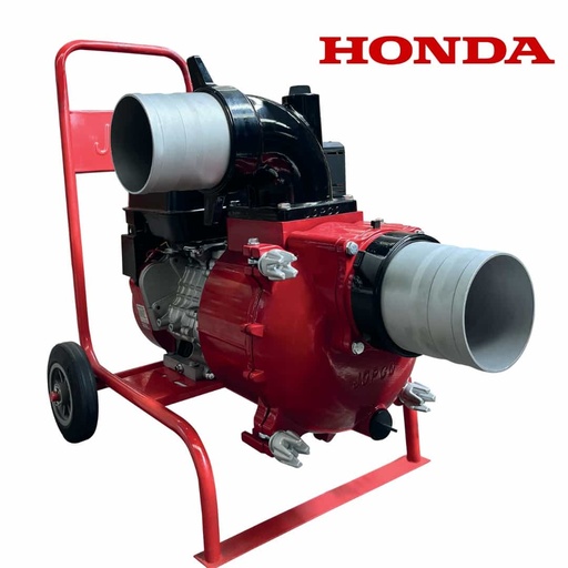MOTOBOMBA 3" AUTOCEBANTE TRAGASOLIDOS BONELLY MOTOR HONDA 11HP  ARRANQUE GASOLINERO MANUAL MOD: BN-80W