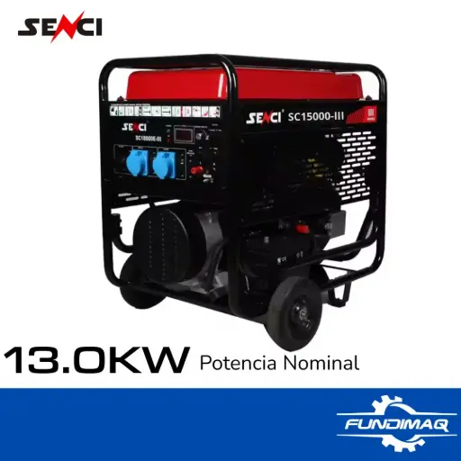 [SC15000] GENERADOR SC15000-III MAX 14KW NETO 13KW 220V SENCI