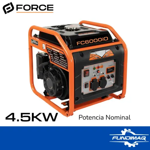[FC6000] GENERADOR FC6000iO MAX 5KW NETO 4.5KW 220V FORCE