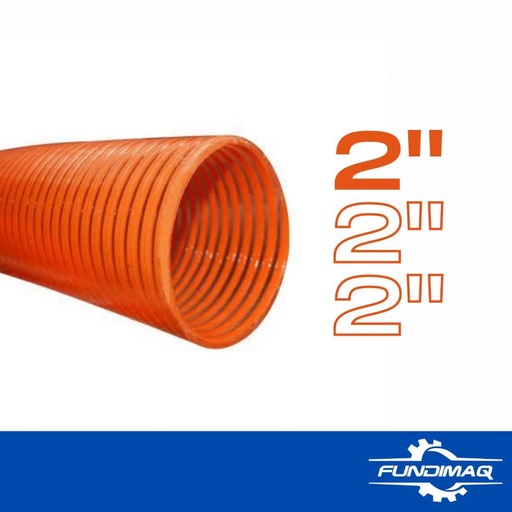 MANGUERA SUCCION 2" NARANJA HOSE