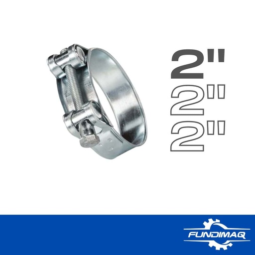 ABRAZADERA INDUSTRIAL 2" 22MM 56-59 W1
