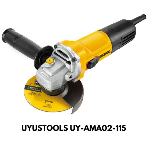 [AMA02115] AMOLADORA ANGULAR 4.5" 850W UYUSTOOLS UY-AMA02-115