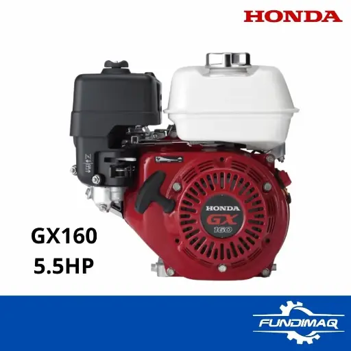 [801040] MOTOR HONDA 5.5HP GX160 GASOLINERO ESTACIONARIO