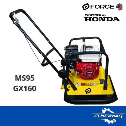 [MS95GX160] PLANCHA COMPACTADORA 15KN MOTOR HONDA GX160 MS95