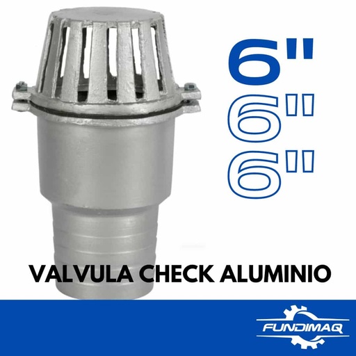 [400799] VALVULA CHECK 6" ALUMINIO
