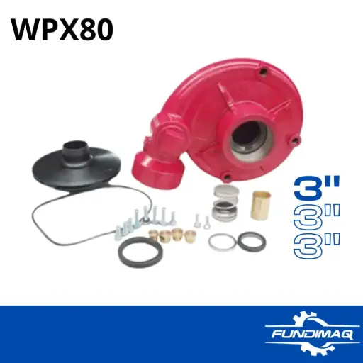 [WPX80] BOMBA ALTA PRESIÓN 3X3" WPX80 FORCE
