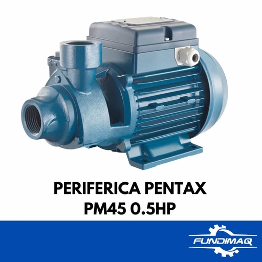 [PM45] ELECTROBOMBA PERIFERICA 0.5HP 1X1" PENTAX PM45