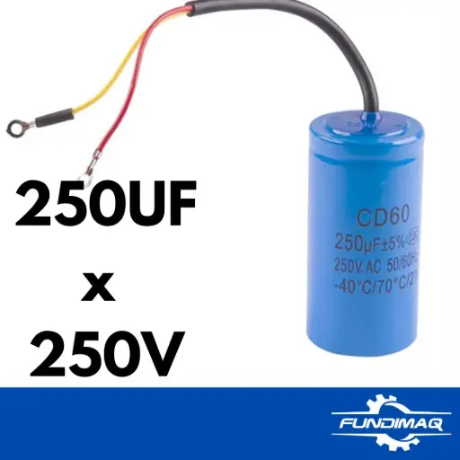 [250UF250V] CAPACITOR ARRANQUE 250UFx250VAC